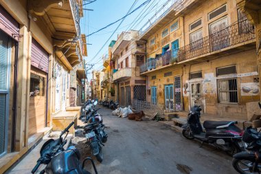 Jaisalmer, Hindistan. 18 Ekim 2023: Jaisalmer Altın Şehir, Hindistan