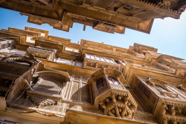 Jaisalmer, Hindistan. 18 Ekim 2023: Jaisalmer Altın Şehir, Hindistan