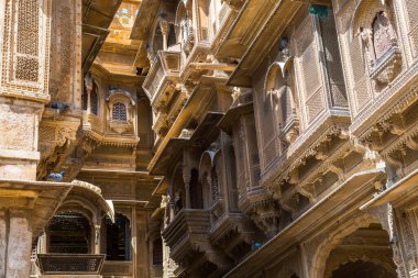 Jaisalmer, Hindistan. 18 Ekim 2023: Jaisalmer Altın Şehir, Hindistan