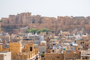 Jaisalmer, Hindistan. 18 Ekim 2023: Jaisalmer Altın Şehir, Hindistan