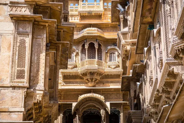 Jaisalmer, Hindistan. 18 Ekim 2023: Jaisalmer Altın Şehir, Hindistan