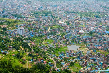 Phokara şehri manzarası, Nepal