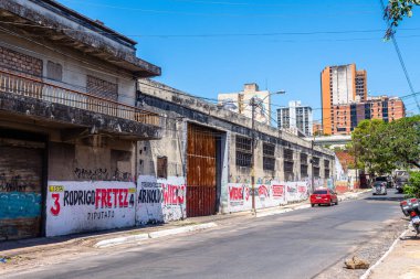 asuncion, paraguay. 15 Kasım 2022: Asuncion City, Paraguay sokak manzarası