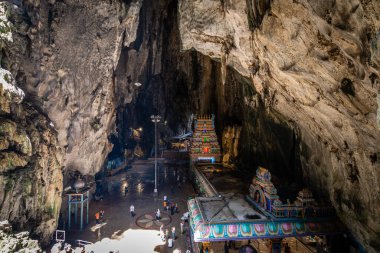 Kuala lumpur, Malezya. 6 Mayıs 2023: Batu mağarasının girişi