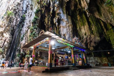 Kuala lumpur, Malezya. 6 Mayıs 2023: Batu mağarasının girişi