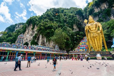 Kuala lumpur, Malezya. 6 Mayıs 2023: Batu mağarasının girişi