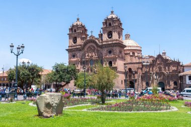  Ucusco, Peru. 5 Ekim 2022: Cucco Inka kasabasının sokak manzarası, Peru