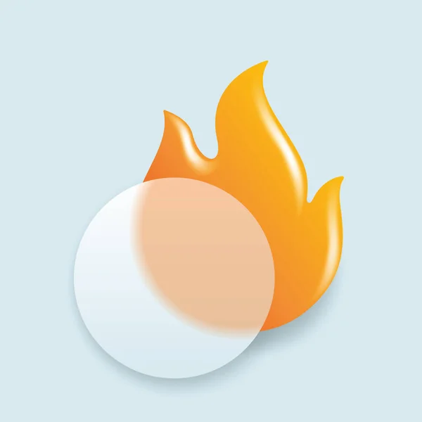 Kcal Value Icon Καύση Λίπους Συμβολικό Έμβλημα Κιλοκαλόρης Για Την — Διανυσματικό Αρχείο