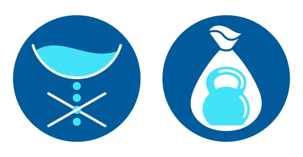 Proteção Contra Vazamentos Propriedades Resistência Extra Sacos Plástico Para Lixo —  Vetores de Stock