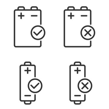 Pil içersin ya da içermesin - elektrik aygıtı paketlemesi için gerekli bilgi pictogramı