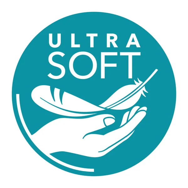Ultra Soft Icône Plate Des Propriétés Pour Papier Hygiénique Serviettes Illustration De Stock