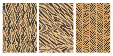 Farklı şekillere sahip, soyut, kusursuz bir etnik model çizilmiş. Tarafsız renklerde tekrarlanabilir arka plan.