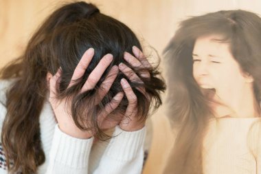 Tourette sendromu konsepti. TS, kişinin istemsiz ses çıkarmasına ve tik adı verilen hareketler yapmasına neden olan bir durumdur..