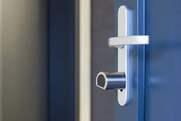 Smart door lock system, key free door lock