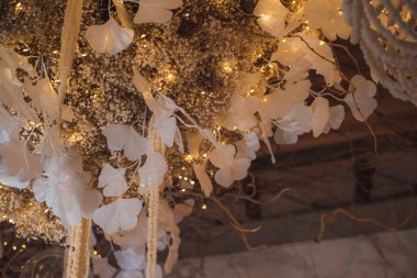 Boho tarzında ev dekorasyonu.