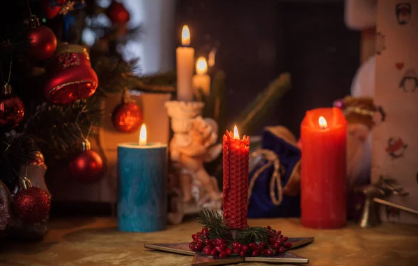 Обряд Рождество Викка Языческая Энергетическая Магия Предсказание Рождества Привлекая Любовь — стоковое фото