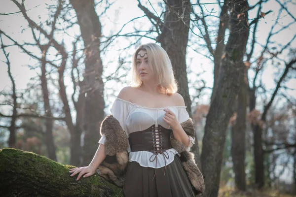 Scandinavian woman outfit, details of dress, Nordic culture