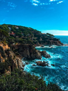 Dünya 'ya seyahat etmek. Meksika 'da tatiller. İlham verici manzara görüntüsü