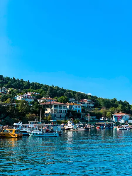 Törökország Nyaralás Kirándulás Darabjai Turista Kis Napló Vagy Blog Hétvégi — Stock Fotó