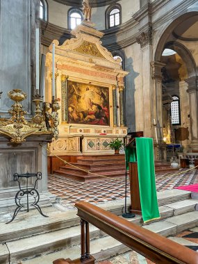  Venedik manzarası, İtalya 'da tatil kavramı. Yolculuk için yeni yerler. Yolculuk için fikirler. Avrupa, İtalya, Venedik, 1 Eylül: İllüstrasyon Editörü