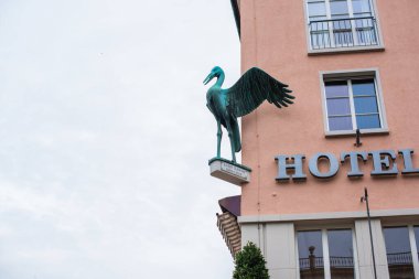 Zürih şehri. Güzel şehir manzarası ve seyahatin detayları. İllüstrasyon Editörü 15 Ekim. Zürih İsviçre