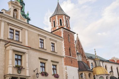 Krakow görüşleri, Polonya 'da tatil kavramı. Şehir merkezinin eski bir parçası. Yolculuk için fikirler.