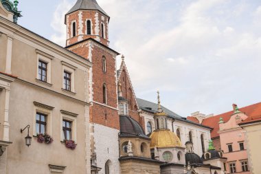 Krakow görüşleri, Polonya 'da tatil kavramı. Şehir merkezinin eski bir parçası. Yolculuk için fikirler.
