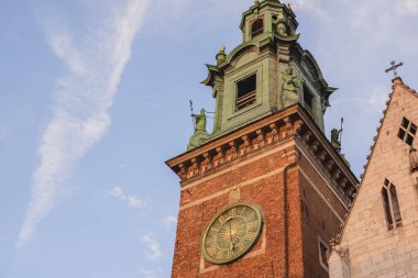 Krakow görüşleri, Polonya 'da tatil kavramı. Şehir merkezinin eski bir parçası. Yolculuk için fikirler.