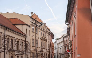 Krakow görüşleri, Polonya 'da tatil kavramı. Şehir merkezinin eski bir parçası. Yolculuk için fikirler.