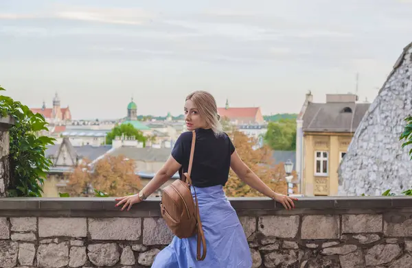 Krakow görüşleri, Polonya 'da tatil kavramı. Şehir merkezinin eski bir parçası. Yolculuk için fikirler.