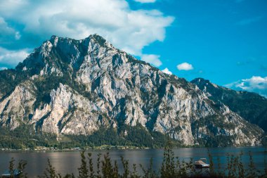 Avusturya Alp Dağları. Güzel manzara manzarası. Seyahat konsepti