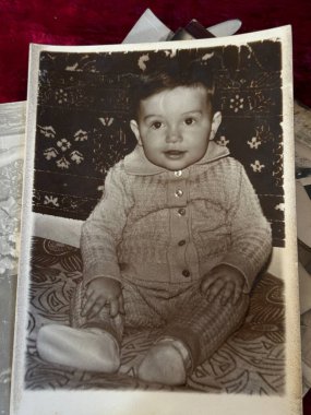 1950 'lerin klasik fotoğraf albümleri ve film negatifleri. Avrupa. Kiev, 7 Temmuz, Yayın Yönetmeni