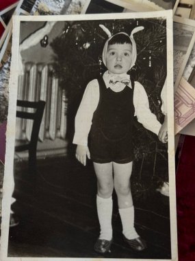 1950 'lerin klasik fotoğraf albümleri ve film negatifleri. Avrupa. Kiev, 7 Temmuz, Yayın Yönetmeni