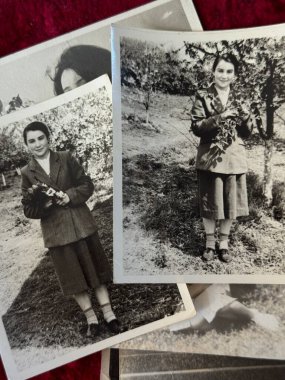 1950 'lerin klasik fotoğraf albümleri ve film negatifleri. Avrupa. Kiev, 8 Temmuz, Resim Editörü