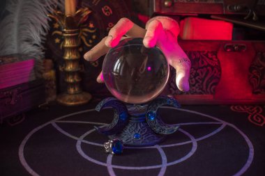 Gothic Family values, composition with a hand 