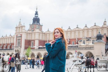Avrupa seyahati fotoğraf albümü. Seyahat detayları, genç bayanın portresi. 