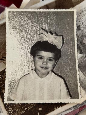 1950 'lerin klasik fotoğraf albümleri ve film negatifleri. Avrupa. Kiev, 1 Ağustos, Resim Editörü