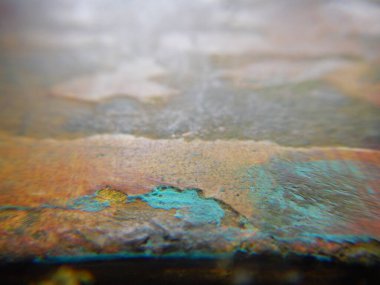 Paslı metal arka plan. Paslı metal dokusu.