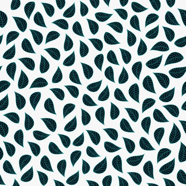 Yaprak arkaplanının vektörsüz deseni. Tişört baskısı, moda tasarımı, çocukların giydiği, tebrik kartı ve davetiye.. 