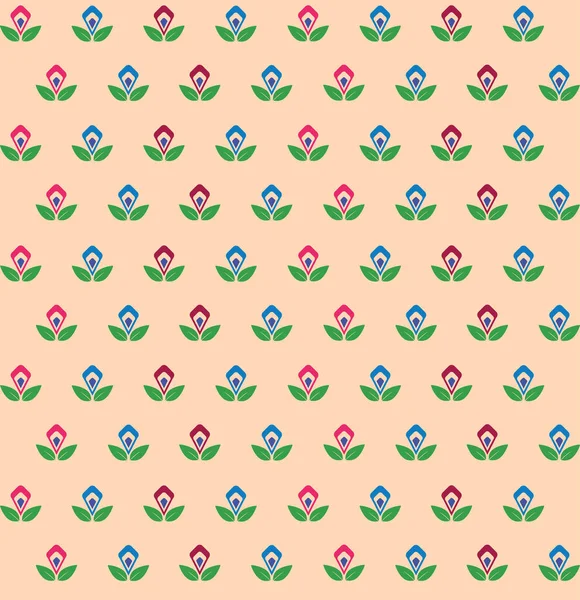 Basit ve sevimli çiçeksiz desen. Çiçek arkaplan, ambalaj kağıdı, tekstil, kapak, sonsuzluk kartı. Vektör illüstrasyonu. 
