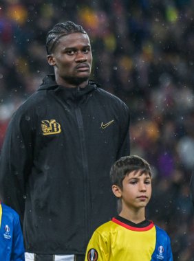 Chris Bedia of Young Boys pictured ahead of the game against FCSB.