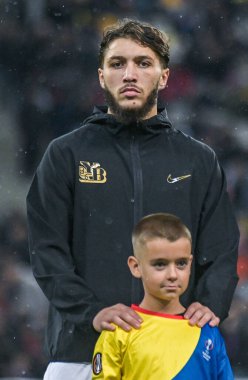 Jaouen Hadjam of Young Boys pictured ahead of the game against FCSB.