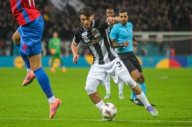 Jaouen Hadjam of Young Boys pictured during the 2025/26 UEL Matchday 2 game Between FCSB (ROU) and BSC Young Boys (SWI).