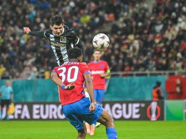Armin Gigovic of Young Boys pictured during the 2025/26 UEL Matchday 2 game Between FCSB (ROU) and BSC Young Boys (SWI).
