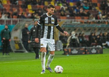 Darian Males of Young Boys pictured during the 2025/26 UEL Matchday 2 game Between FCSB (ROU) and BSC Young Boys (SWI).