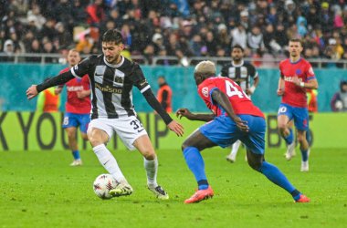 Armin Gigovic of Young Boys pictured during the 2025/26 UEL Matchday 2 game Between FCSB (ROU) and BSC Young Boys (SWI).