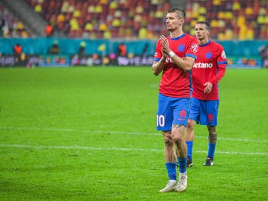 Florin Tanase of FCSB pictured after the 2025/26 UEL Matchday 2 game Between FCSB (ROU) and BSC Young Boys (SWI).