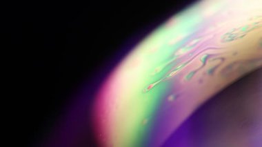 Yeşil sıvı küre, sıvı çember, plazma, sıvı hareketi, karanlık korku arka planı