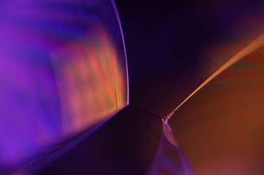 Yeşil ve mavi yansımalar, parlak sıcak ışık, akışkan soyutlama, doğal arka plan, minimalist soyutlama, minimalist yağ arkaplanı