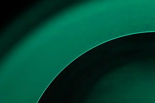 Yeşil sıvı fenomen yapısı, koyu arkaplanda soğuk yeşil yağlar, renkli soyut, sürrealist sanat, ışık çizgisi, soğuk hava